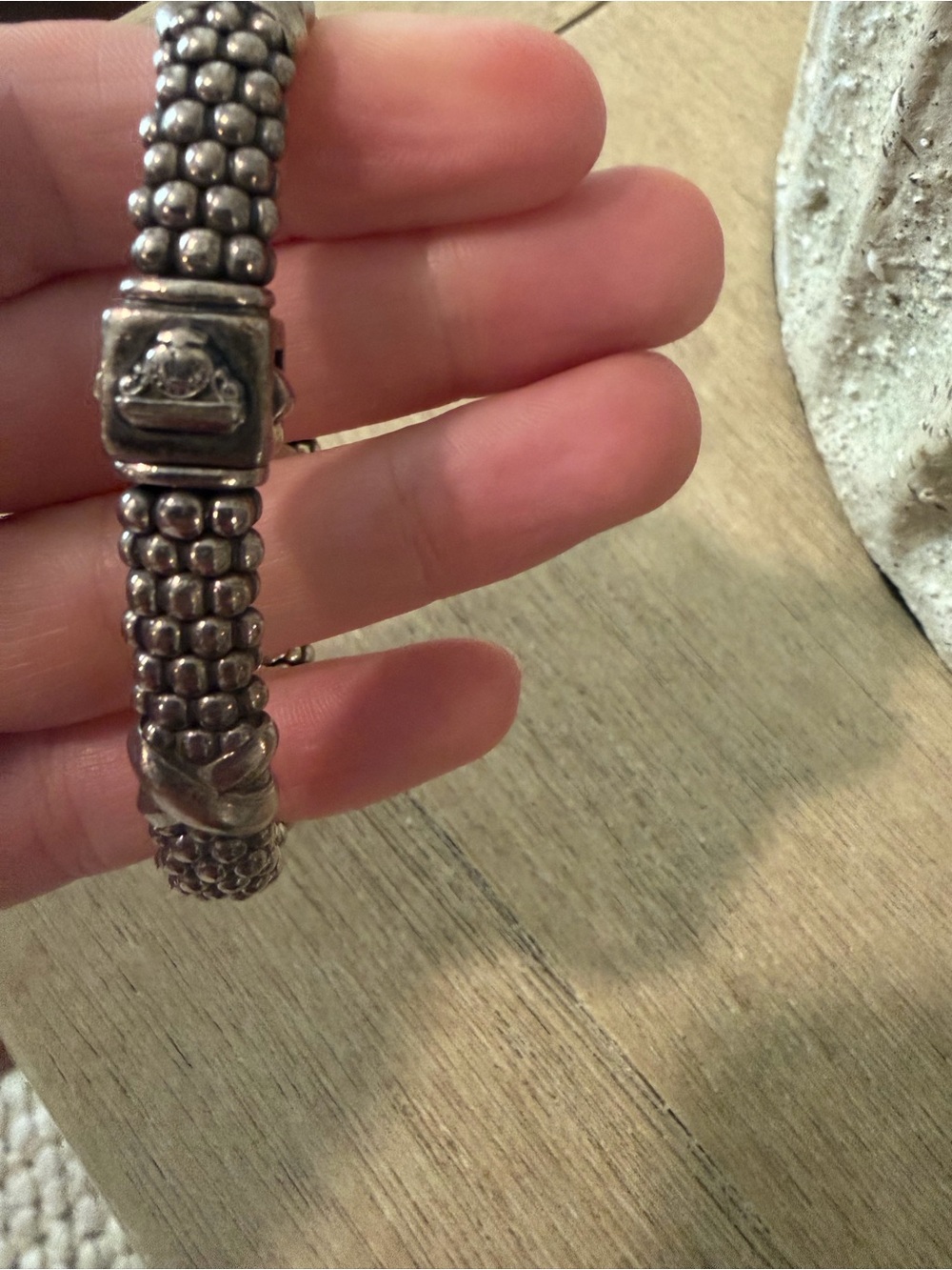 Lagos sterling silver clasp bracelet - Picture 3 of 7